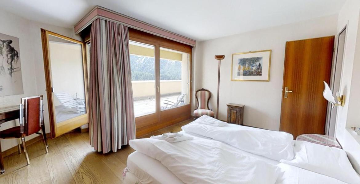 Precioso apartamento en el centro de St. Moritz.