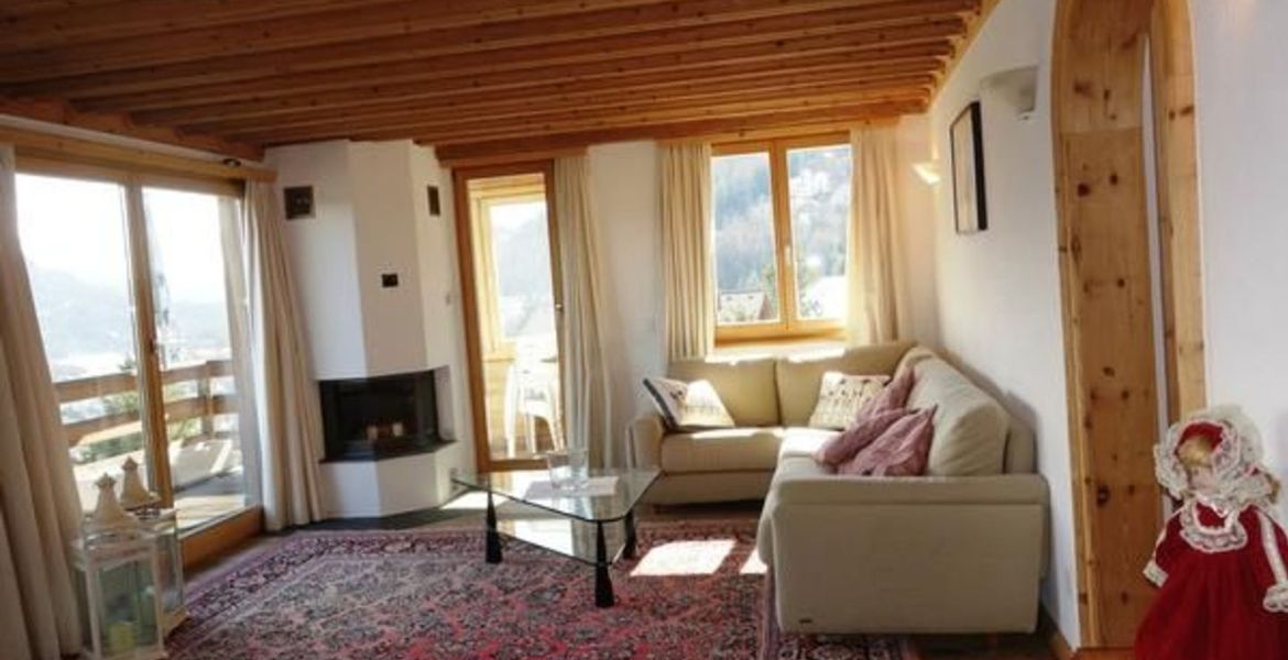 Charming apartment in Chalet in St. Moritz 