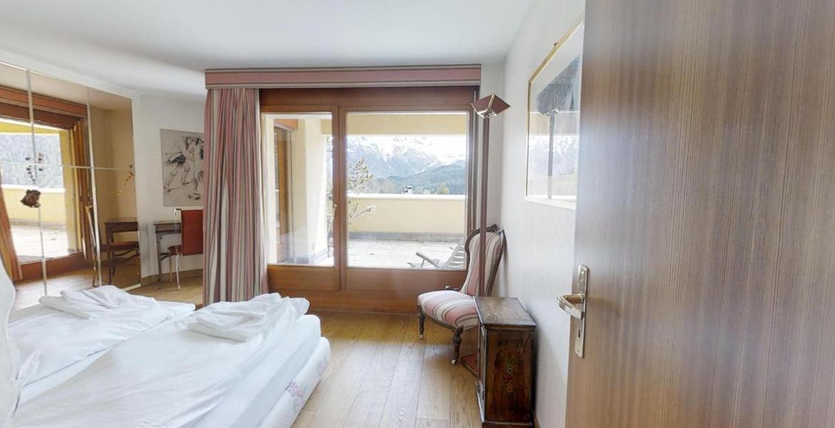 Lovely apartment in the center of St. Moritz.