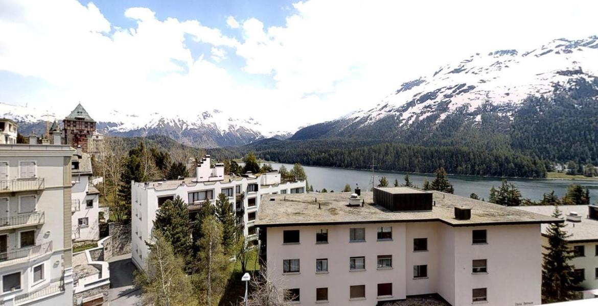 Lovely apartment in the center of St. Moritz.