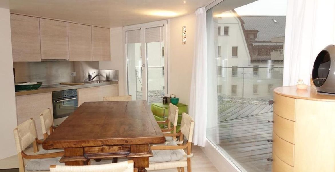 120 sqm apartment for rent in St Moritz with 3 bedrooms