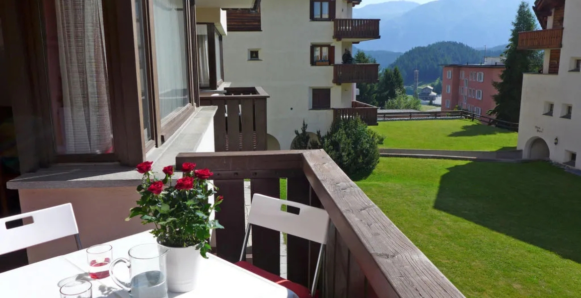 3-room apartment 70 m2 on 2nd floor for rent in St Moritz.