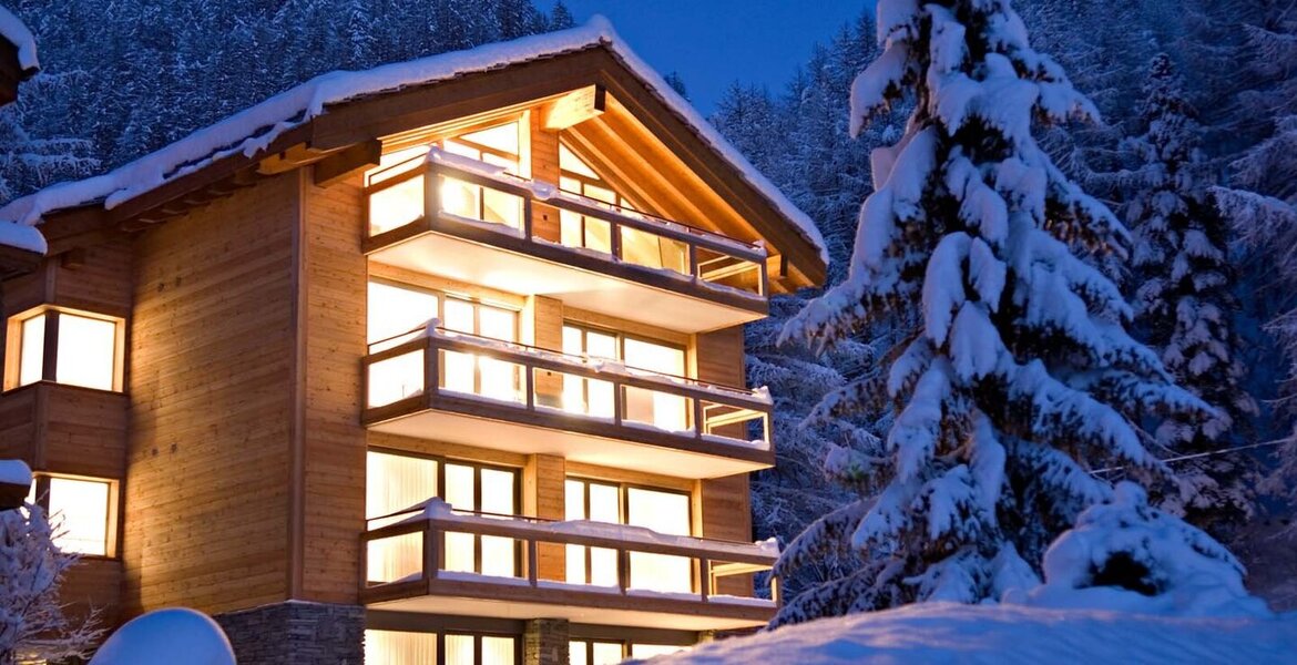 This apartment is one of two largest of the Chalet