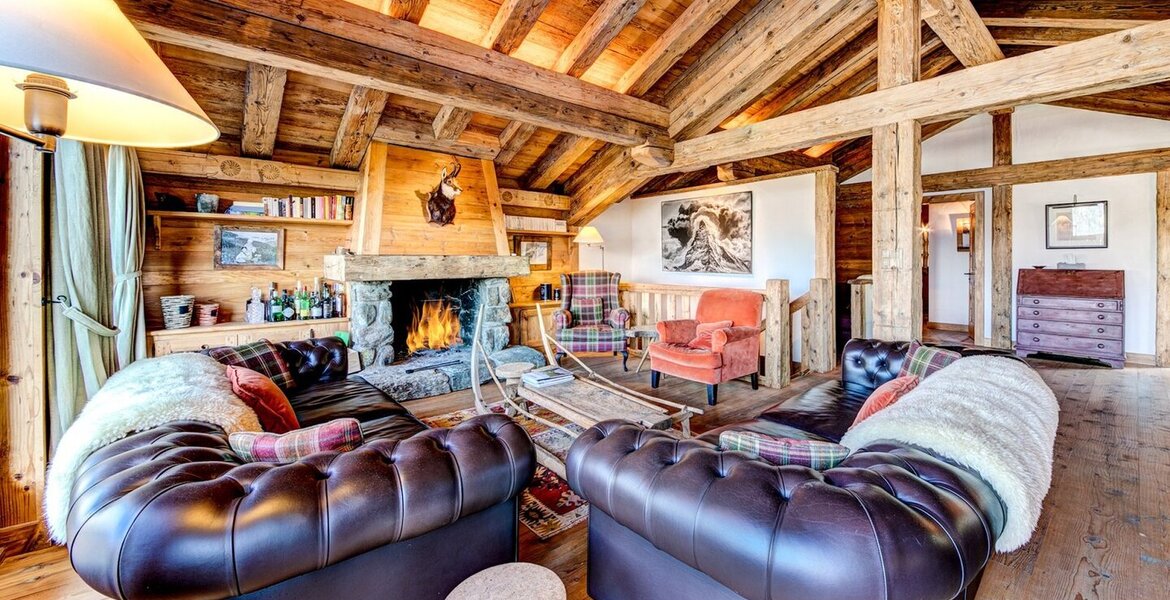 This is a luxury 5 bedroom chalet 