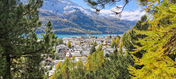 Chalet-apartment for rent in St Moritz with 3 bedrooms