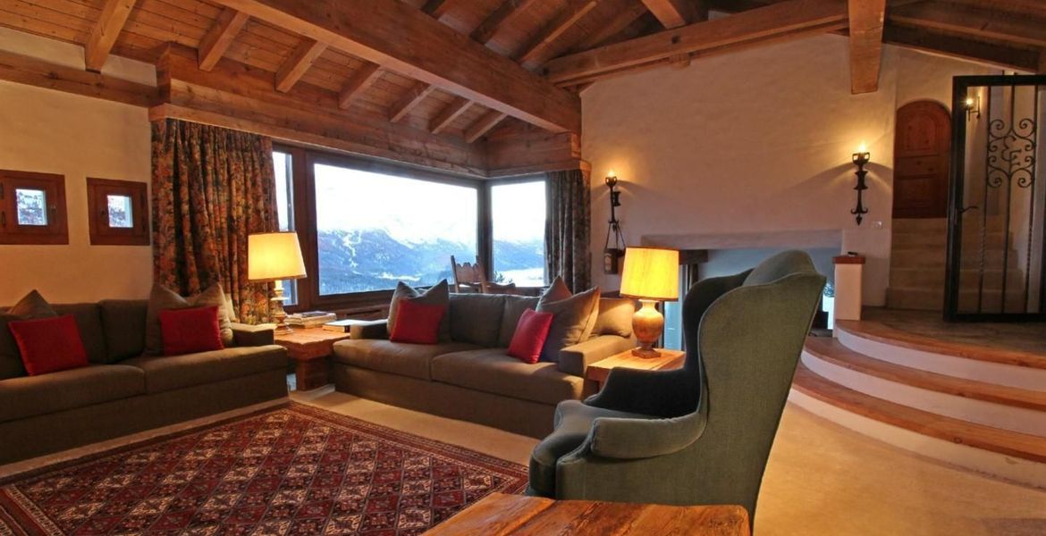 Villa in the exclusiv area of St.Moritz-Suvretta