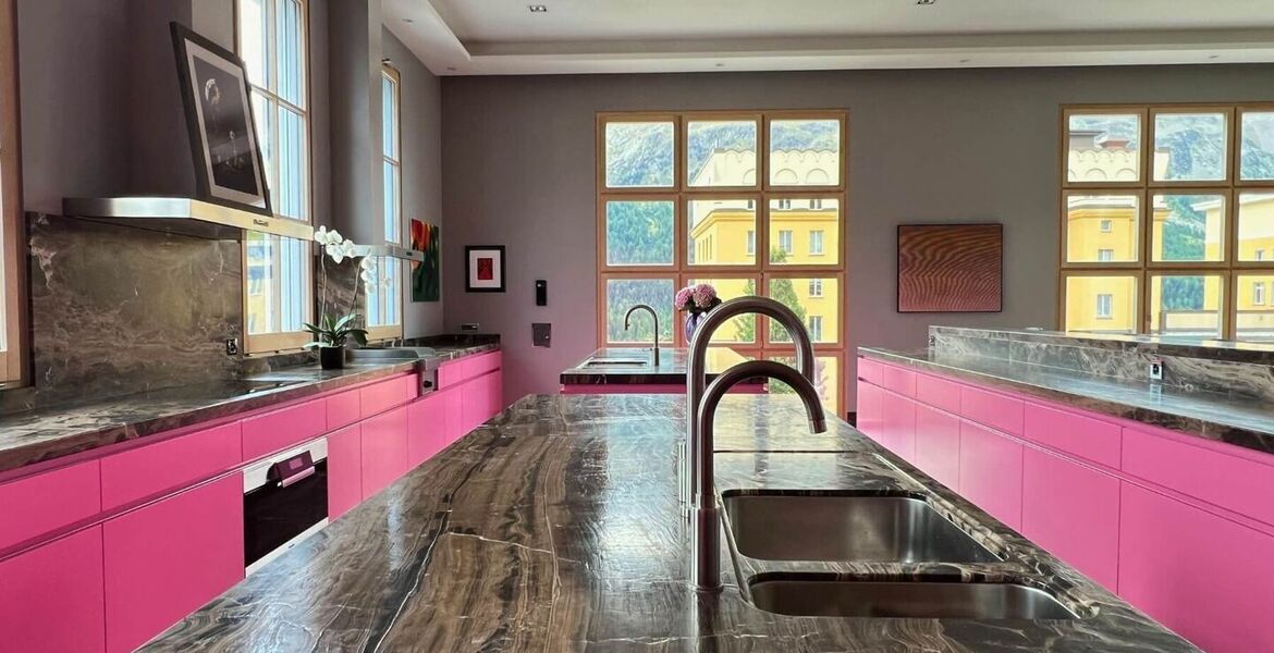 Penthouse for rent in St. Moritz