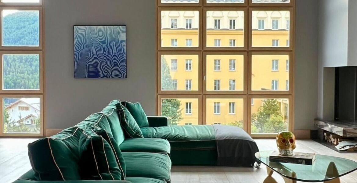 Penthouse for rent in St. Moritz