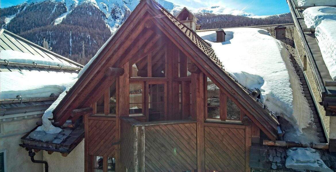 Chesa for rent in in S-chanf close to St .Moritz