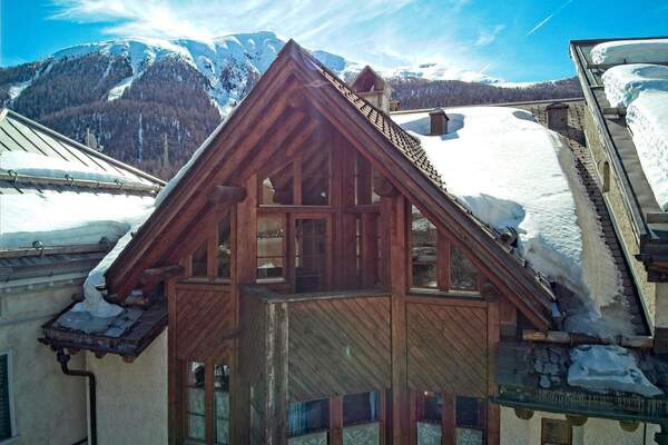 Chesa for rent in in S-chanf close to St .Moritz