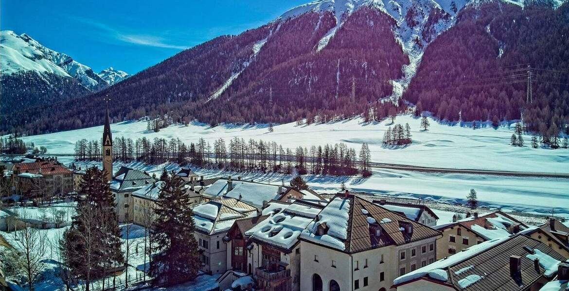 Chesa en alquiler en S-chanf cerca de St .Moritz