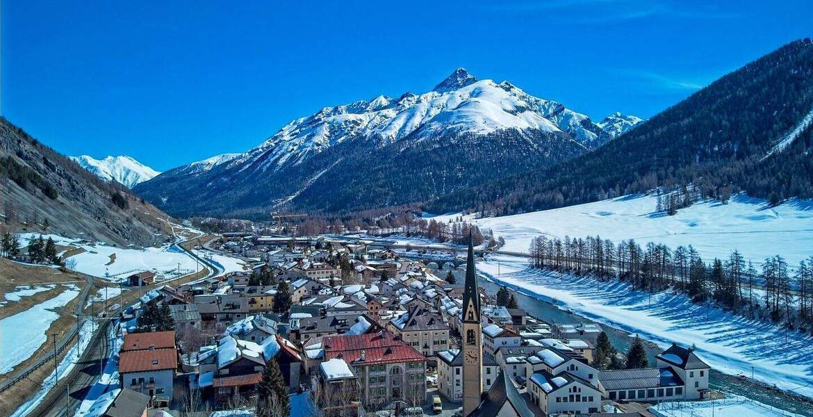 Chesa en alquiler en S-chanf cerca de St .Moritz