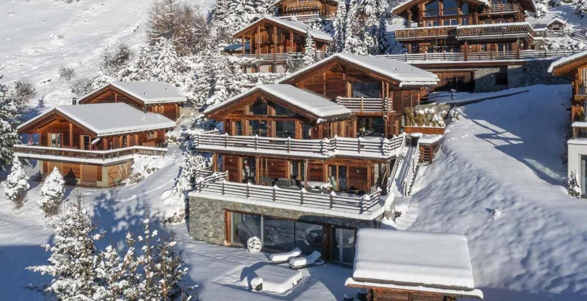 Se trata de un exclusivo chalet de esquí de lujo en Verbier 