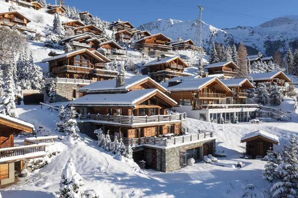 Se trata de un exclusivo chalet de esquí de lujo en Verbier 