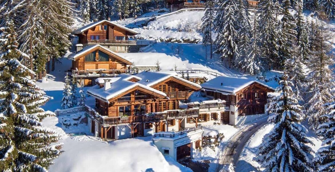 Chalet à Verbier avec jacuzzi et vue imprenable