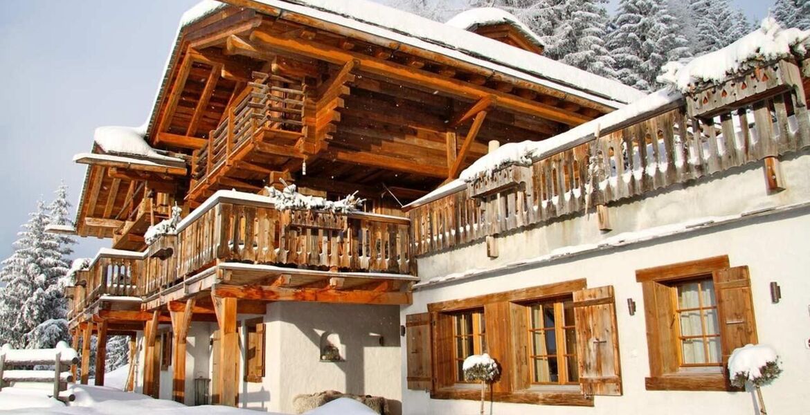 Chalet à Verbier avec jacuzzi et vue imprenable