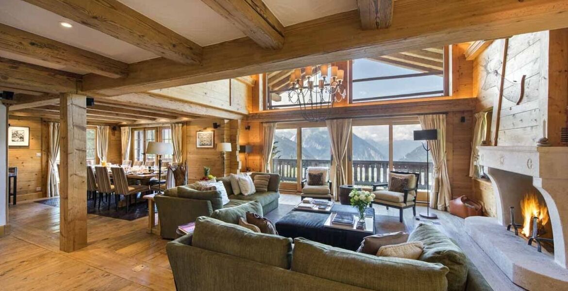 Chalet en Verbier con jacuzzi y vistas impresionantes