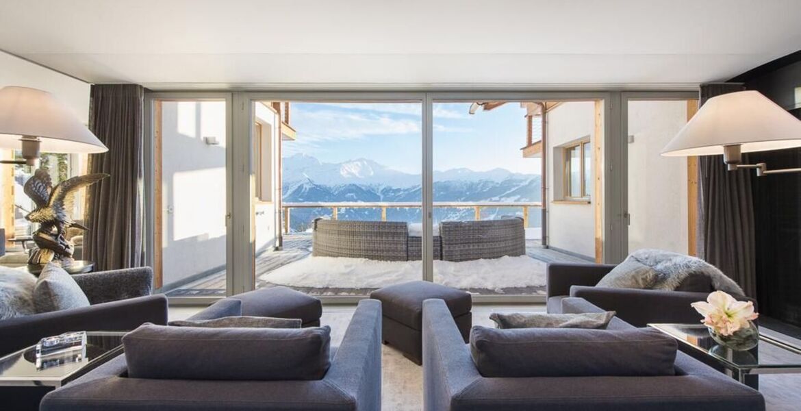 Chalet de lujo en Verbier con piscina, spa y vistas impresio