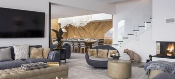 Chalet de luxe à Verbier avec piscine, spa et vue imprenable