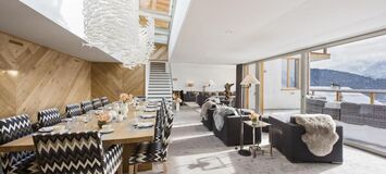 Chalet de lujo en Verbier con piscina, spa y vistas impresio