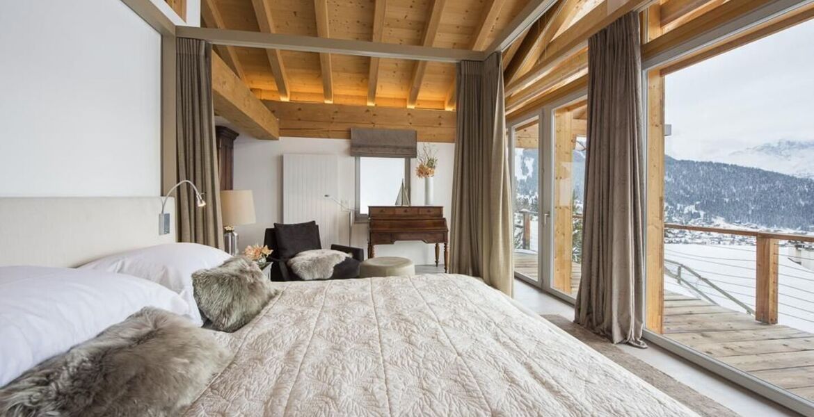 Chalet de lujo en Verbier con piscina, spa y vistas impresio