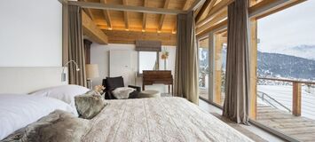 Chalet de luxe à Verbier avec piscine, spa et vue imprenable