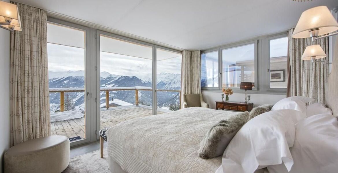 Chalet de lujo en Verbier con piscina, spa y vistas impresio