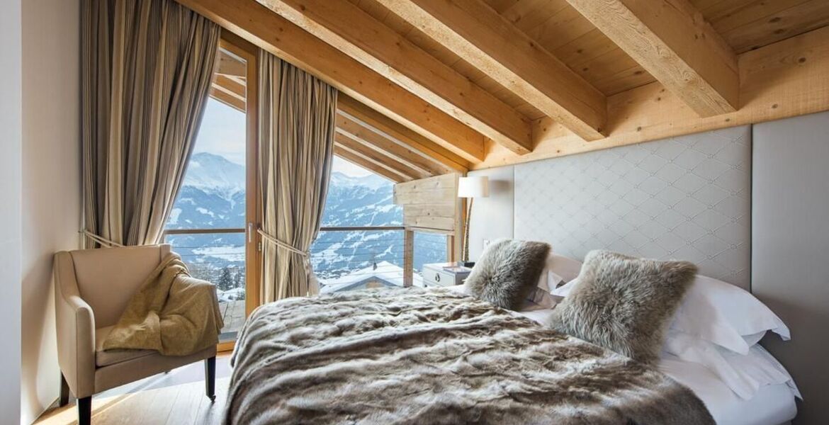 Chalet de lujo en Verbier con piscina, spa y vistas impresio