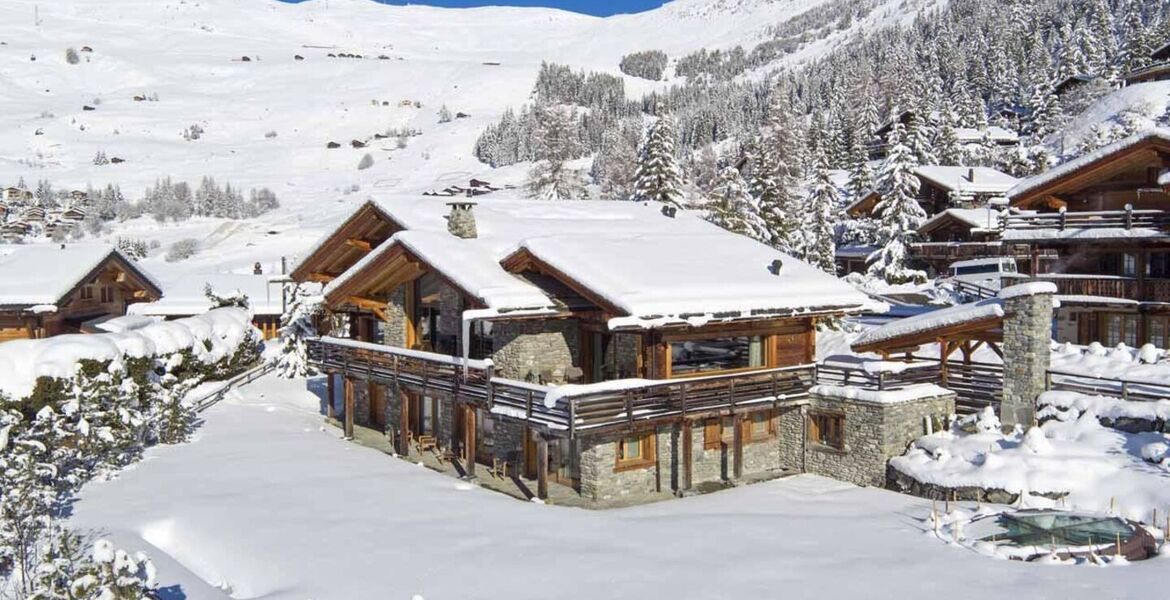 Chalet de luxe à Verbier avec vue imprenable