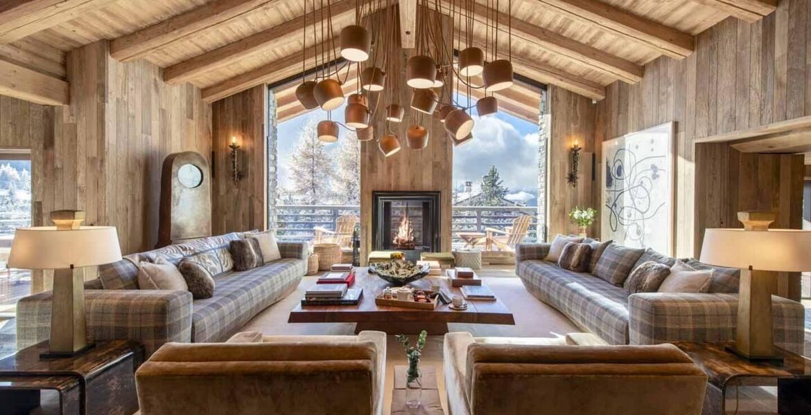 Chalet de luxe à Verbier avec vue imprenable