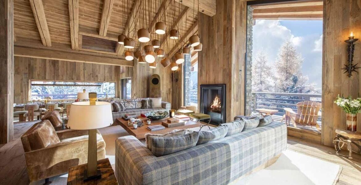 Chalet de luxe à Verbier avec vue imprenable