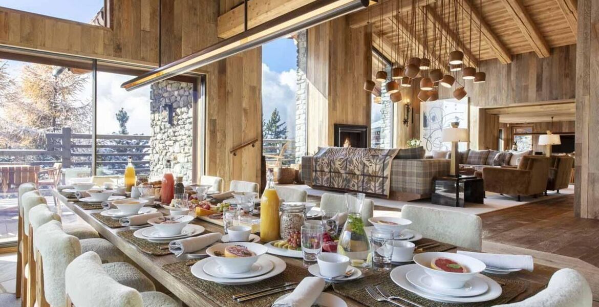 Chalet de luxe à Verbier avec vue imprenable