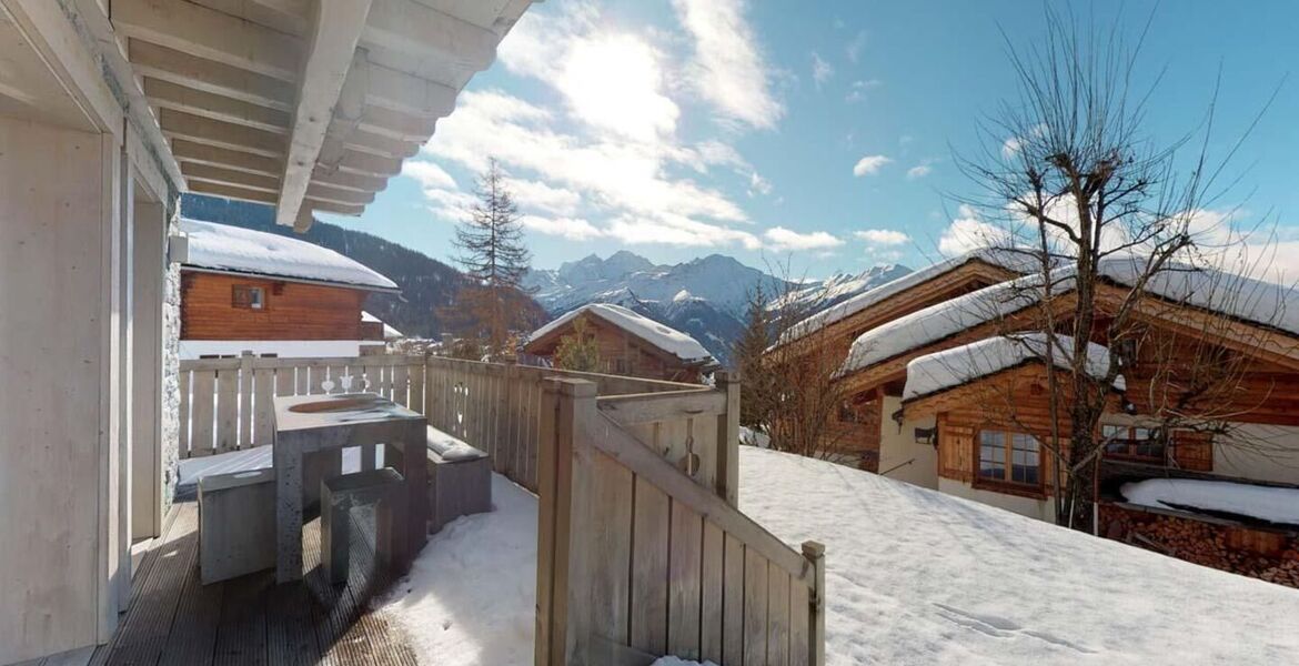 Chalet chaleureux à Verbier avec spa et vue imprenable