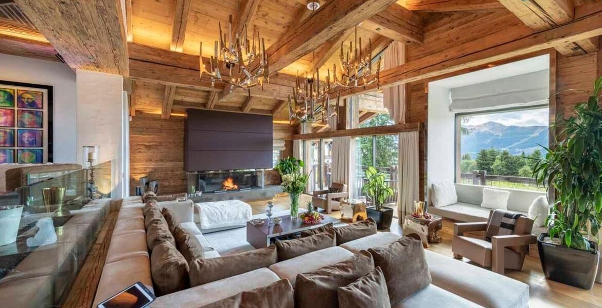 Chalet de luxe à Verbier avec des équipements inégalés