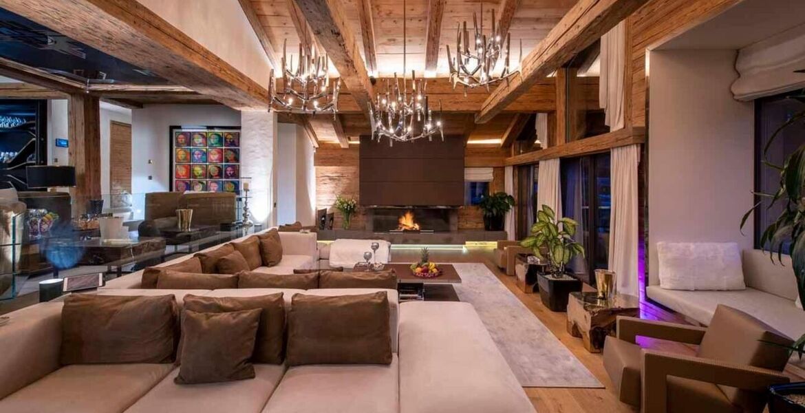 Chalet de luxe à Verbier avec des équipements inégalés