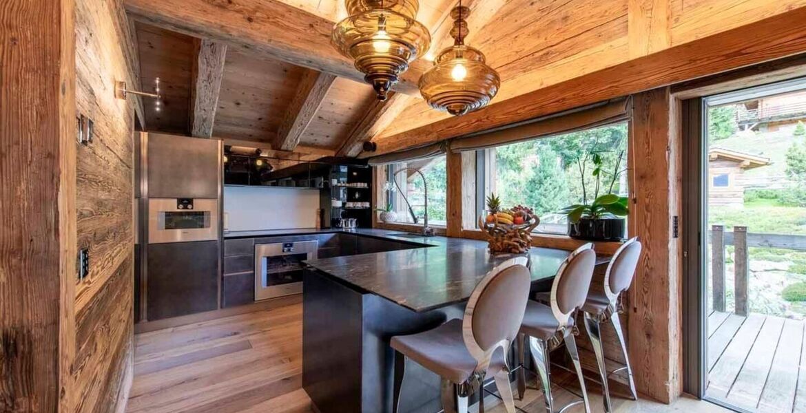 Chalet de luxe à Verbier avec des équipements inégalés