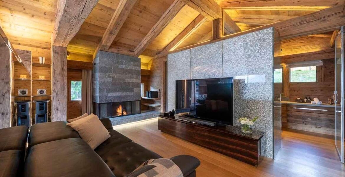 Chalet de luxe à Verbier avec des équipements inégalés