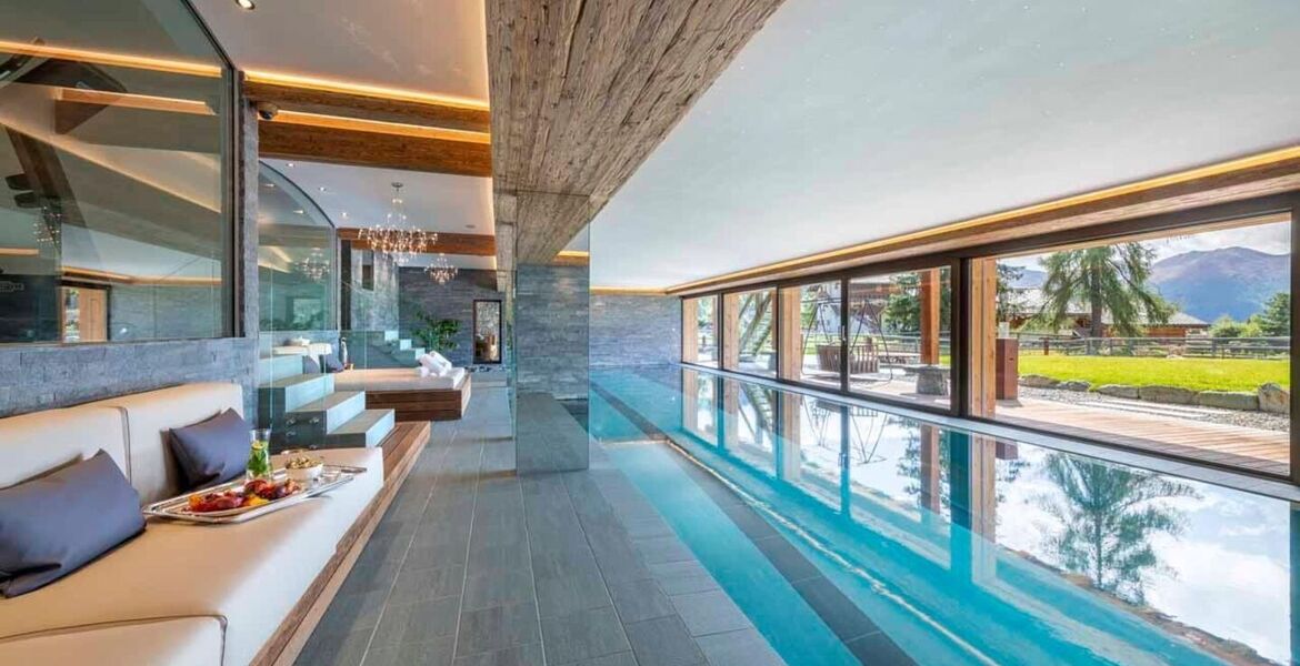 Chalet de luxe à Verbier avec des équipements inégalés