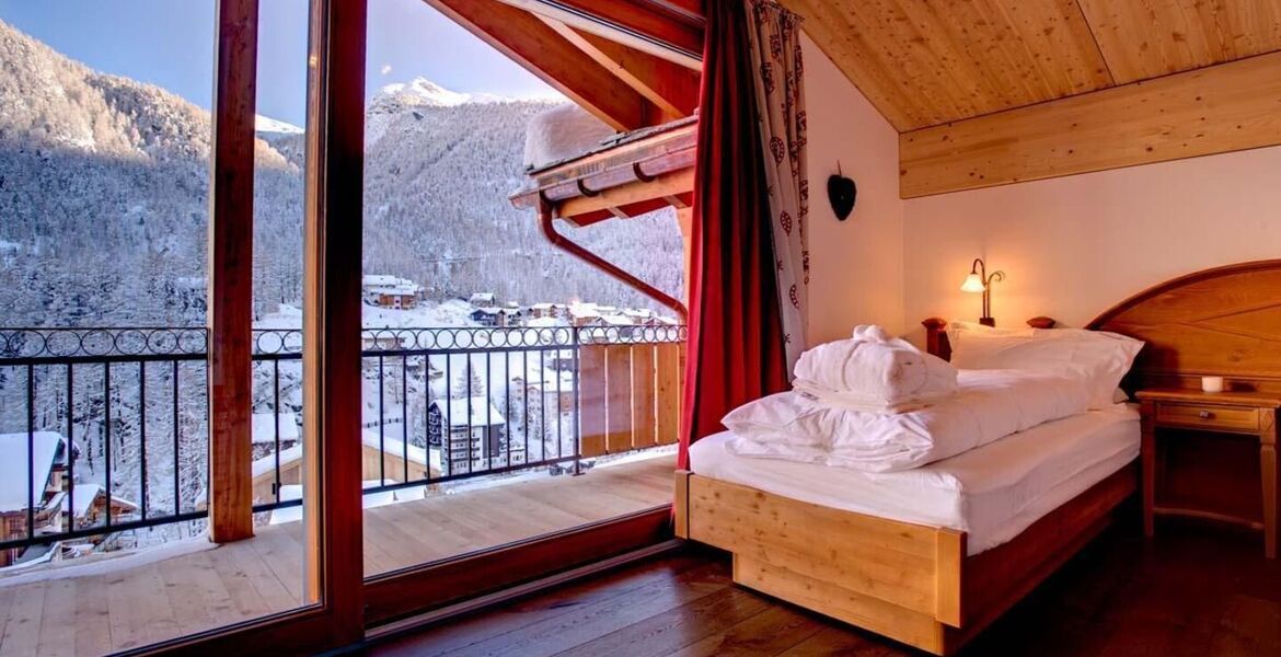 Chalet de luxe à Zermatt avec vue imprenable et jacuzzi