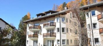 Двухуровневая квартира в Зильс-Мария с видом на горы