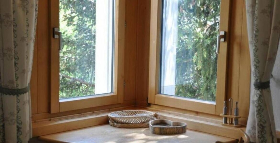 Двухуровневая квартира в Зильс-Мария с видом на горы