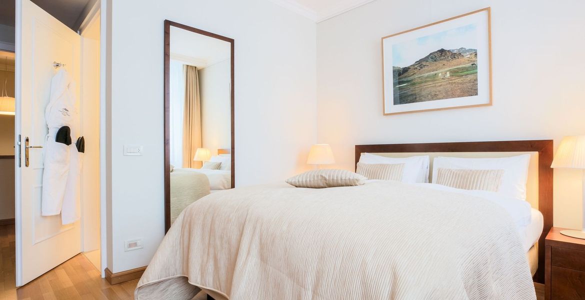 Luxury two bedroom apartment for rent in St Moritz