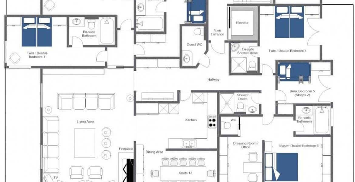 Apartamento en alquiler en Verbier