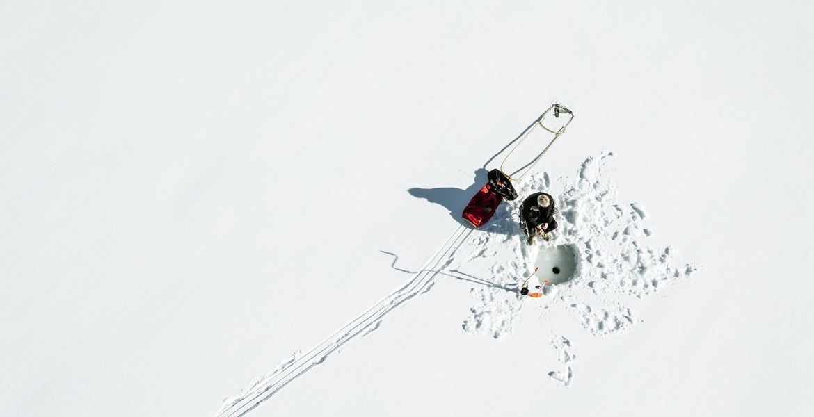 Winter Fishing in St. Moritz