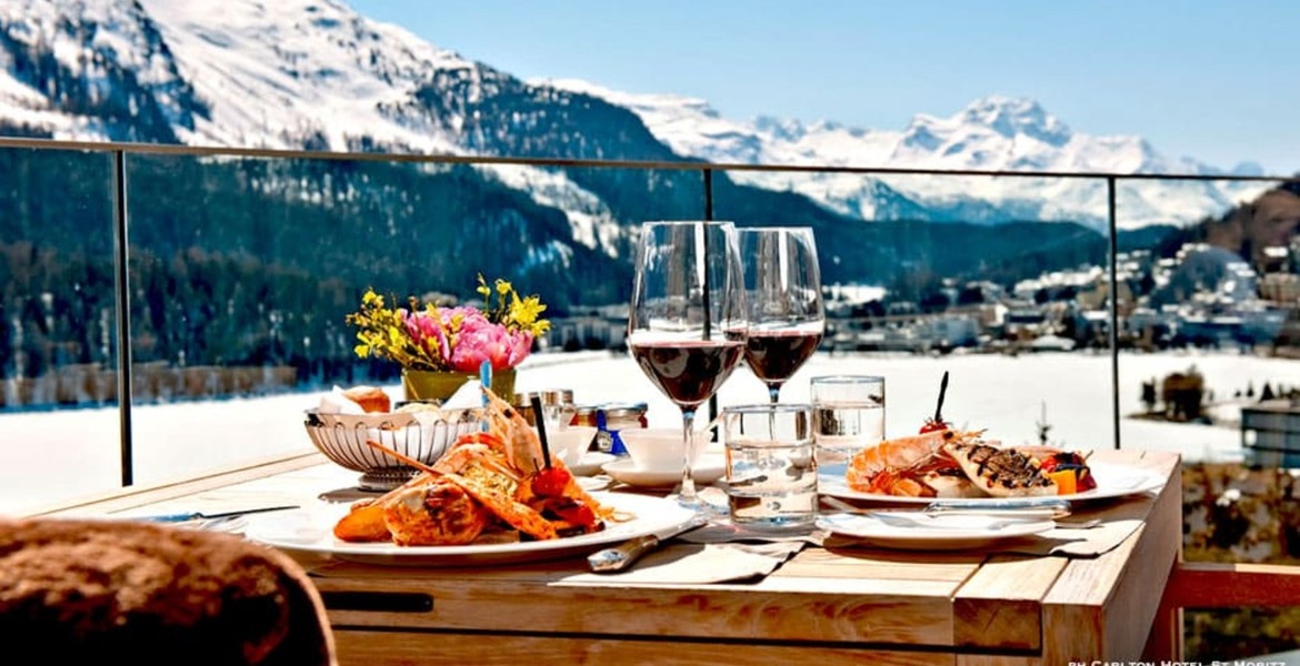 Sup & Breakfast en el lago St. Moritz Al aire libre St. Mori