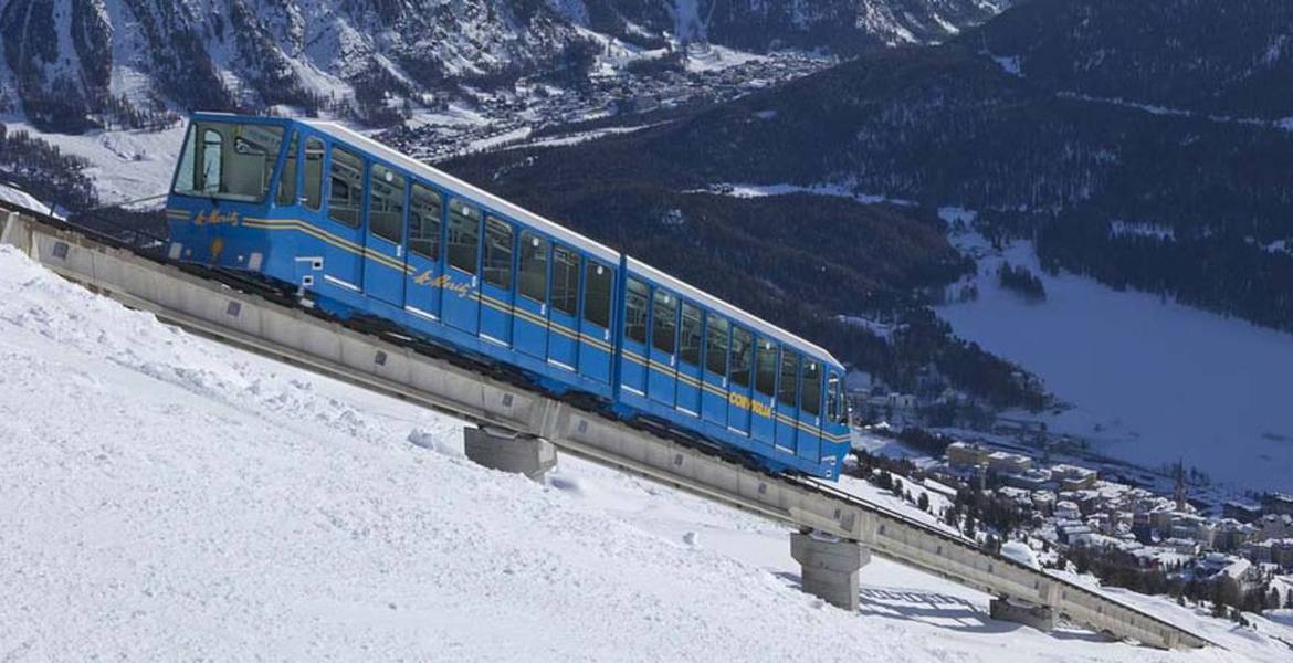 Ski lift pass St. Moritz